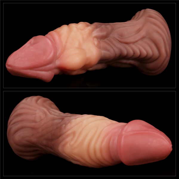 Monster Eiken Natuur Lul Dildo 16 x 5cm