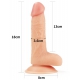 Dildo Macio Realista 13 x 3,5cm