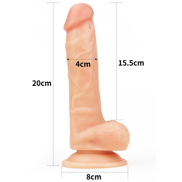 Dildo realistico Soft Dude 15 x 4 cm