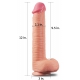 Realistische King Size XL Natuur Cock 25 x 6cm