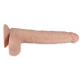 Real Dildo vibratório extremo 18 x 4,3cm