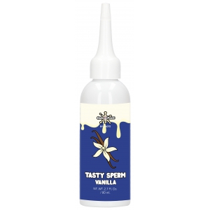 Play Wiv Me TASTYSPERM Agua aromatizada para la cara de corrida - Vainilla 80ml