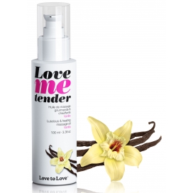 Love to Love Love Me Tender Vanilla Massage Oil 100ml