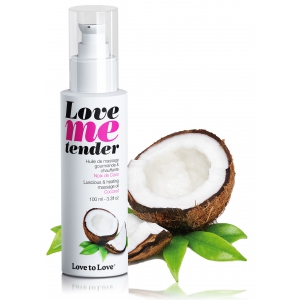 Love to Love Massageöl Love Me Tender Kokosnuss 100ml