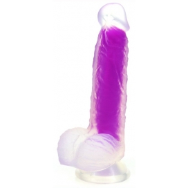 Cleary Dildo 14 x 3.5cm Paars