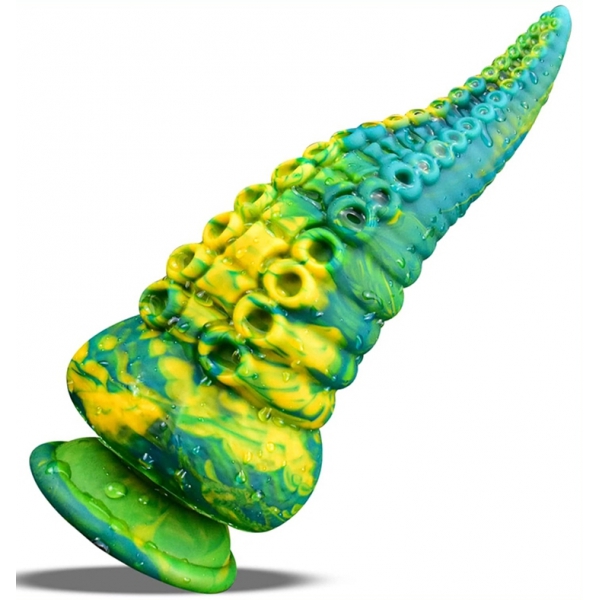 Sealik tentacolo dildo 20 x 8 cm giallo-verde