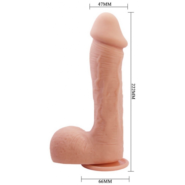 Johnson Beautiful dildo realistico 16 x 4,7 cm