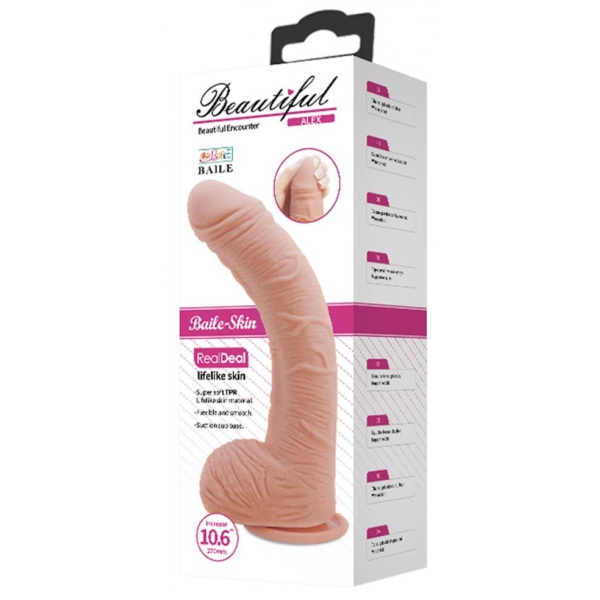 Realistic dildo Alex Beautiful 22 x 5cm