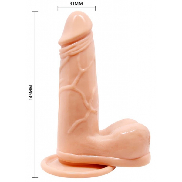 Dildo vibrante Baile Genie 11 x 3,5 cm