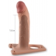 Umschnalldildo Hollow G 19.3 x 4.5cm