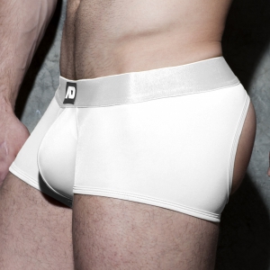 AD Fetish Bottomless Boxer Fetish White