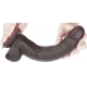 Dildo Sliding Skin 18 x 4.5cm Brown