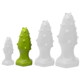 ToppedMonster Tappo in silicone Monster Spike M 12 x 4,5 cm Verde