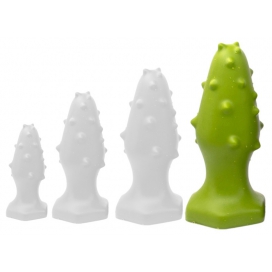 ToppedMonster Tappo in silicone Monster Spike XL 16 x 6,5 cm Verde