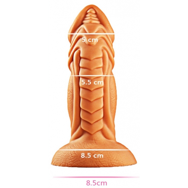 Dildo in silicone Fishy 18 x 5,5 cm