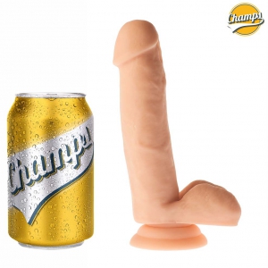 Champs Dildo realistico Smoothy Champs 14 x 3,7 cm