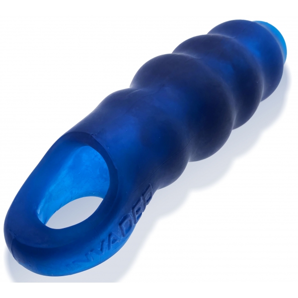 Oxballs Invader manica per pene 13 x 5cm Blu