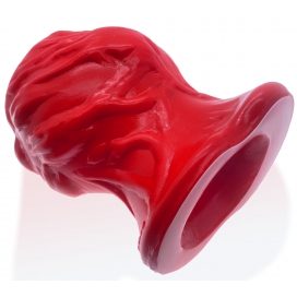 Oxballs Plug Tunnel Anal Oxballs PIGHOLE SQUEAL FF 13 x 11.5cm Rouge