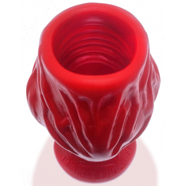 Plug Tunnel Oxballs PigHole Squeal FF 13 x 11.5cm Rot