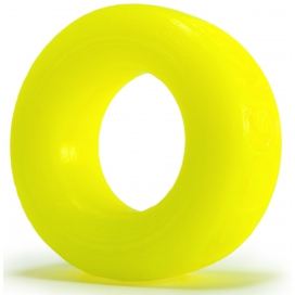 Oxballs Anel de Silicone de Bolas de Silicone de Bolas de Boi Amarelo Cock-T
