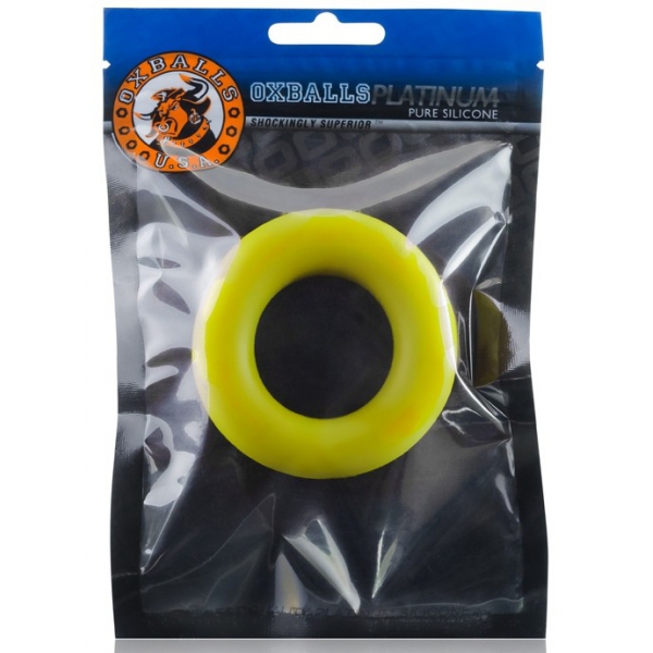 Silicone Cockring Oxballs Cock-T Yellow