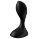 Vibrerende Plug Backdoor Lover Satisfyer 8 x 3cm Zwart