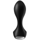 Vibrating Plug Backdoor Lover Satisfyer 8 x 3cm Black