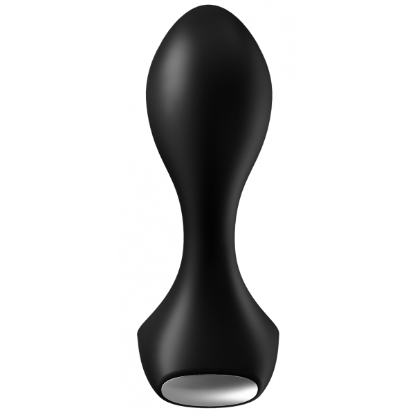 Vibrating Plug Backdoor Lover Satisfyer 8 x 3cm Black