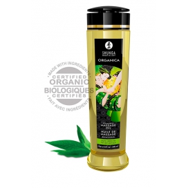Shunga Massage Oil KISSABLE Exotic Green Tea 240mL