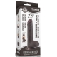 Dildo a pelle scorrevole 13 x 3,5 cm marrone