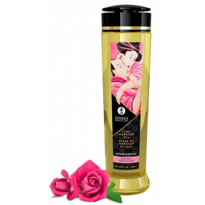 Shunga Aceite de masaje de pétalos de rosa Aphrodisia 240mL