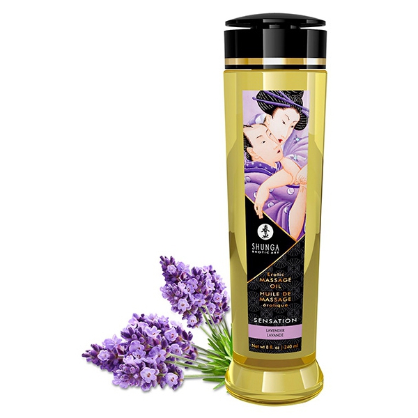 Óleo de Massagem de Lavanda de Sensação 240mL