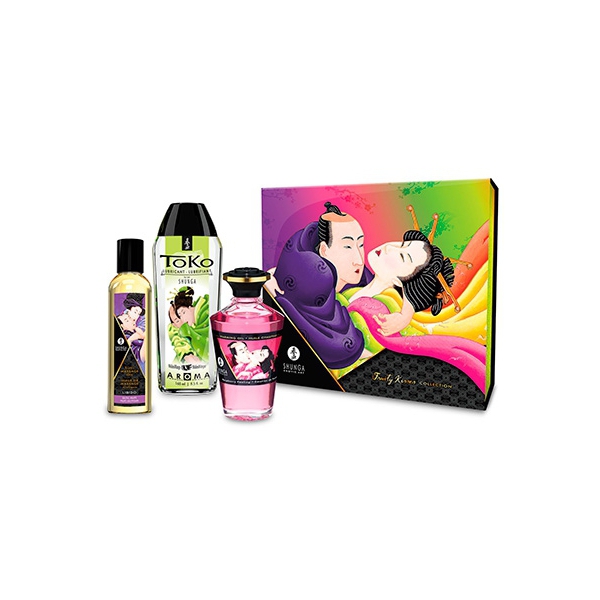 FRUITY KISSES Kit de masaje Shunga