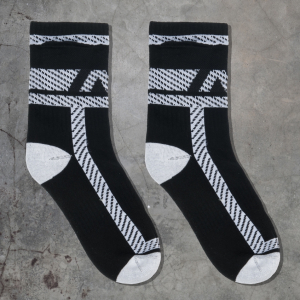 SOCKS POCKETS Black-White