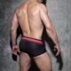 Boxer DOUBLE STRIPE Black-Red