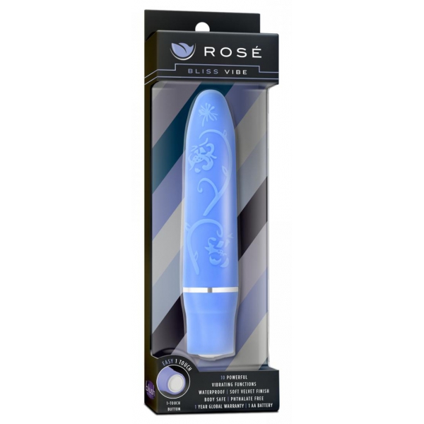 Mini Vibro Bliss Vibe 10.5cm Blue