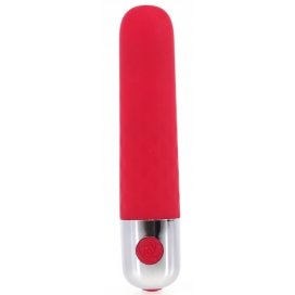 Samira Mini Vibrador 10 x 1,5cm Rojo
