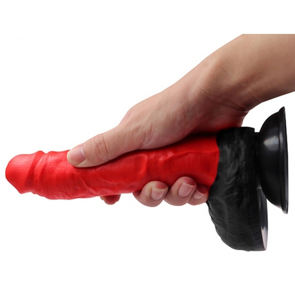 Silikondildo Derthal 18 x 4cm