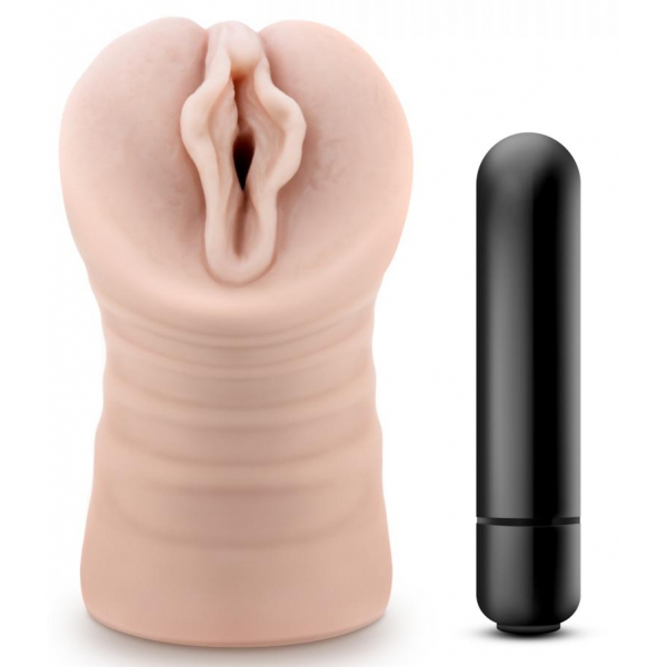 Realistic vibrating masturbator Ashley Vagina