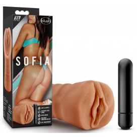 Realistic vibrating masturbator Sofia Vagina