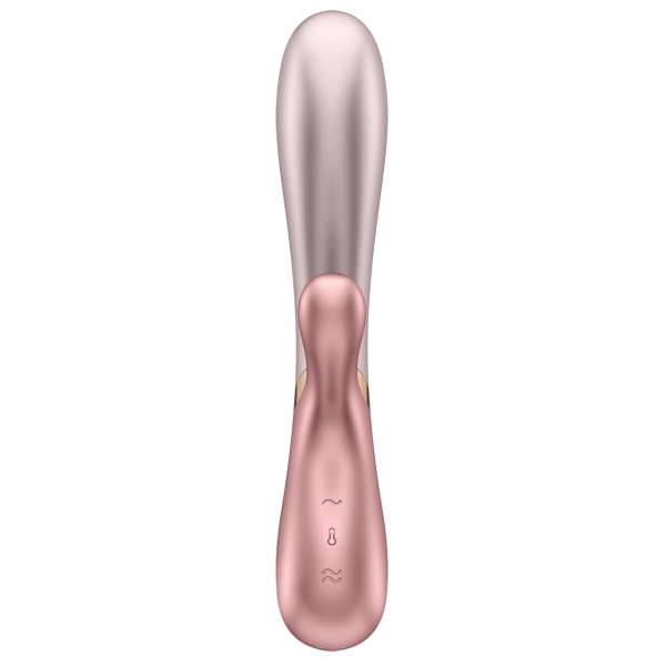 Vibro Konijn Aangesloten Hot Lover Satisfyer 20 x 3cm Roze