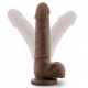 Realistic Dildo Basic Up Dr Skin 14 x 3.5cm Brown