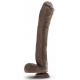 Realistic dildo mr Ed Dr Skin 28 x 5.5cm Brown