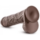 Mr Savage Dr Skin dildo realistico 22 x5,5 cm Marrone