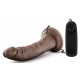 Consolador vibrador Dr. Dave Dr. Skin 18 x 4cm Marrón