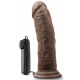 Dildo vibrante Dr Joe Dr Skin 19 x 4,7 cm marrone