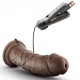 Consolador vibrador Dr. Joe Dr. Skin 19 x 4,7cm Marrón