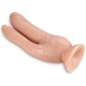 Double gode Dp Cock Dr Skin 18 x 6cm
