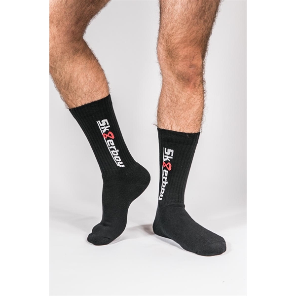 Schwarz CREW SOCKS Sk8erboy