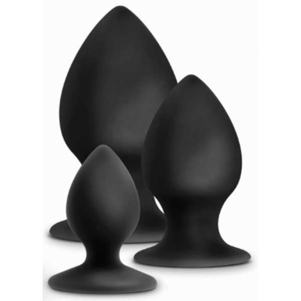 Anal Adventures Stout Black 3-Pack